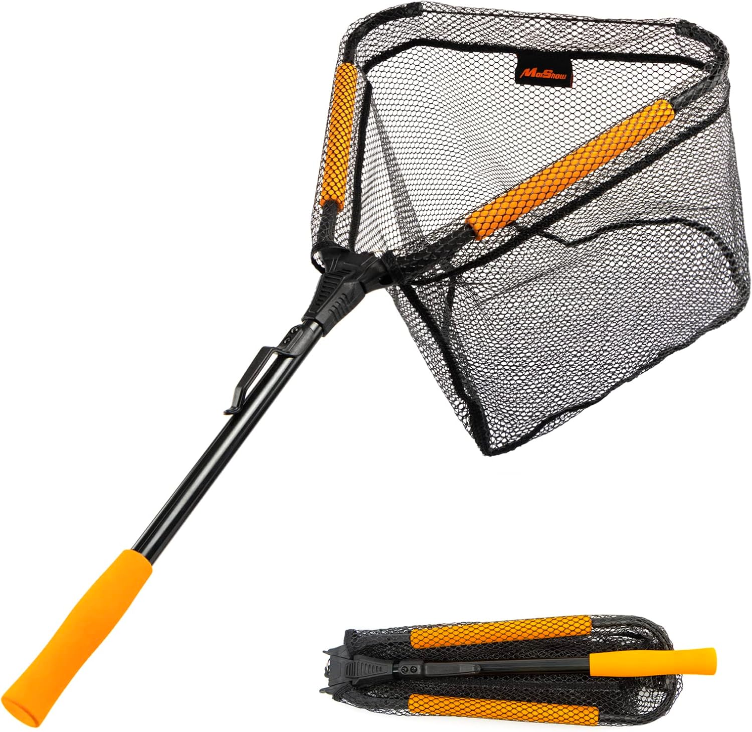 Floating Fishing Landing Net – Foldable for Freshwater or Saltwater – Folding and Fly Fishing